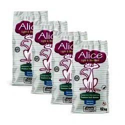 Alice Light & Sterilised - Kısırlaştırılmış / Kilolu Kediler İçin Super Premium Mama Somonlu Karidesli