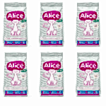 Alice Light & Sterilised - Kısırlaştırılmış / Kilolu Kediler İçin Super Premium Mama Somonlu Karidesli  6x1 kg