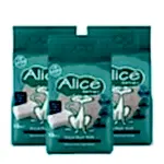 Alice Kartopu İnce Taneli Kedi Kumu/Beyaz Sabun Kokulu 3x10 lt.