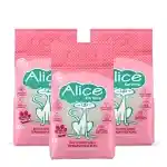 Alice Kartopu Topaklaşan İnce Taneli Pudra Kokulu Kedi Kumu