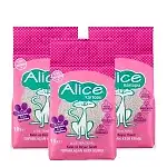 Alice Kartopu Kalın ve Beyaz Taneli Pudra Kokulu Kedi Kumu 3x10 lt.