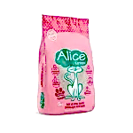 Alice İnce ve Beyaz Taneli Topaklaşan Pudra Kokulu Kedi Kumu