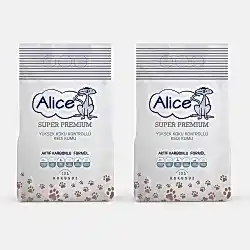 Alice Aktif Karbonlu Super Premium Topaklaşan Kedi Kumu