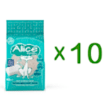 Alice İnce Taneli Kedi Kumu/Beyaz Sabun Kokulu