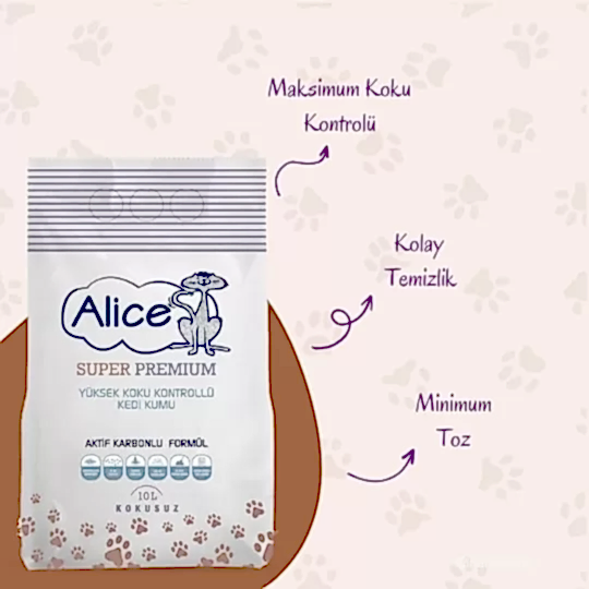 Aktif Karbonlu Topaklaşan Kedi Kumu