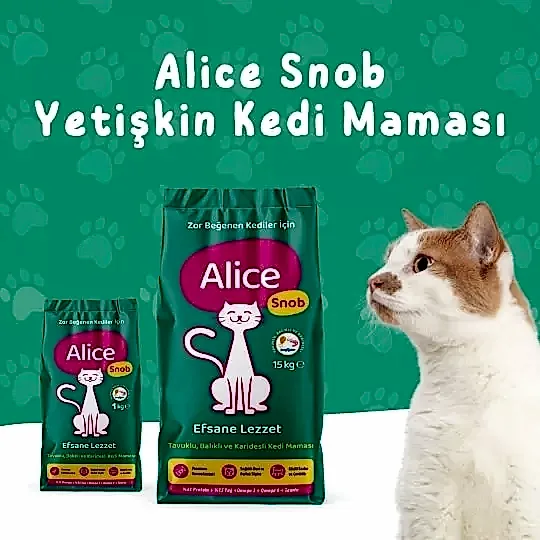 Alice Snob Yetişkin Kedi Maması