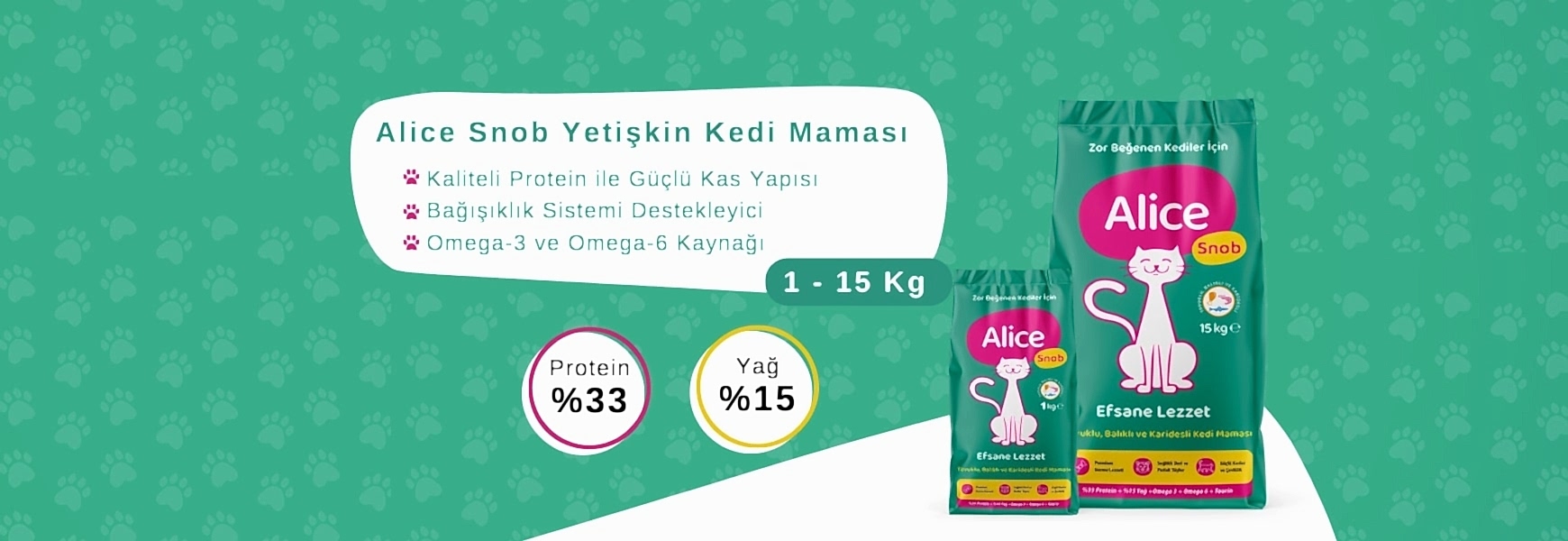 Alice Snob Yetişkin Kedi Maması